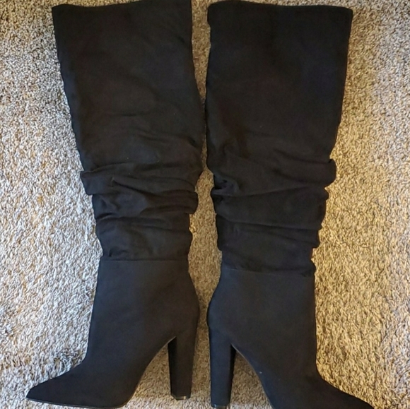 JustFab Shoes Justfab Phelan Heeled Boot Poshmark